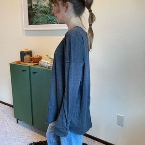 Free People Sienna Scoop Neck Tee